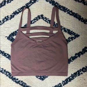 Bralette/crop tank.
